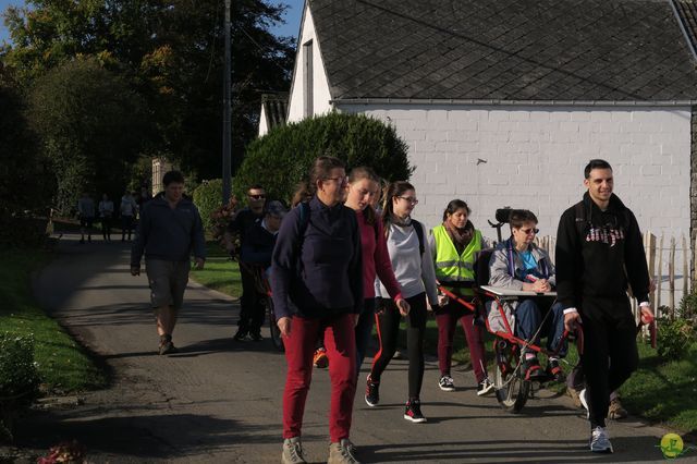 Randonnée joëlettes à Andenne