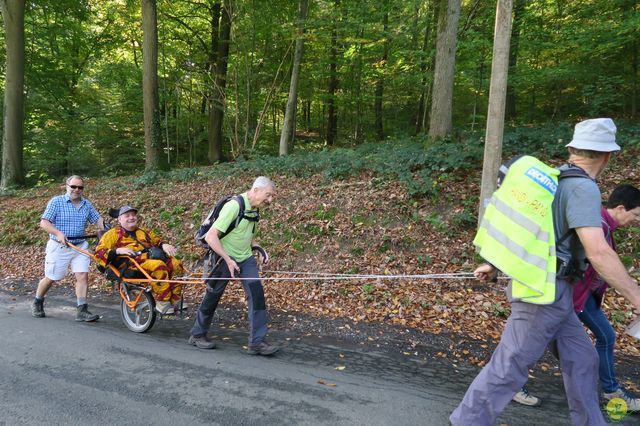 Randonnée joëlettes à Andenne