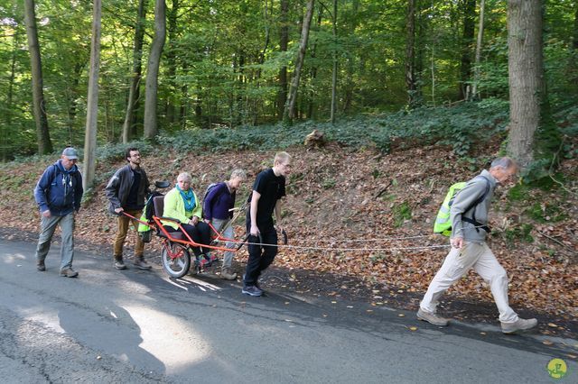 Randonnée joëlettes à Andenne