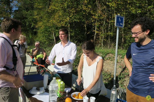 Randonnée joëlettes à Andenne