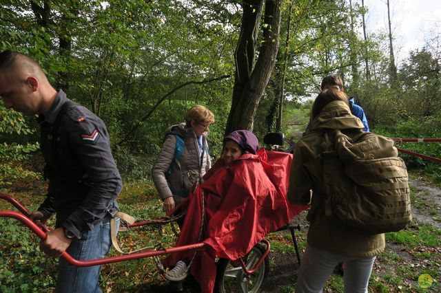 Randonnée joëlettes à Spy