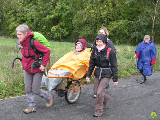 Randonnée joëlettes à Fayenbois