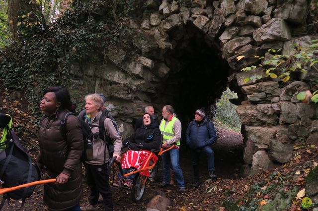 Randonnée joëlettes à Fayenbois