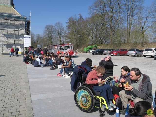 Randonnée joëlettes à Namur