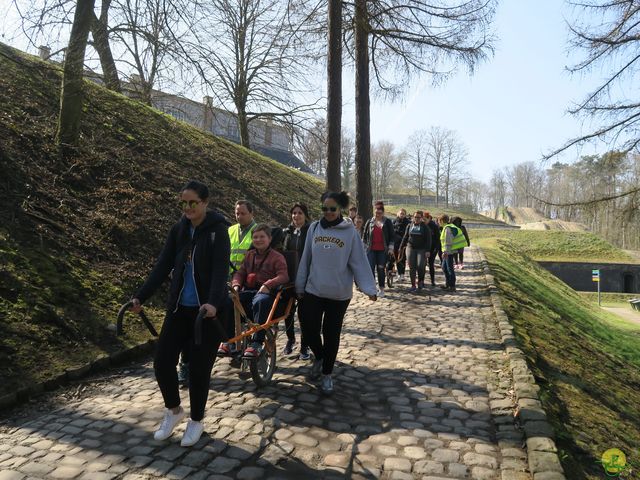 Randonnée joëlettes à Namur