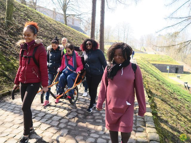 Randonnée joëlettes à Namur