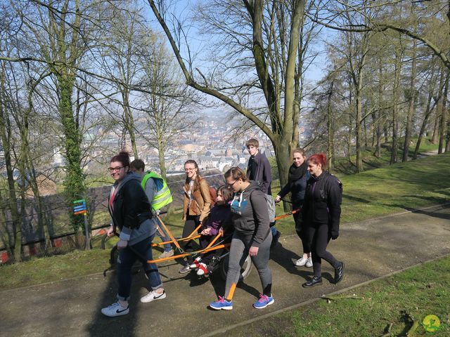 Randonnée joëlettes à Namur