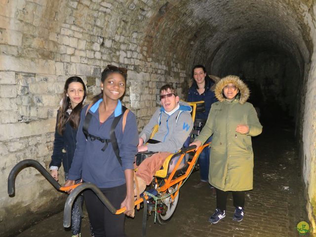 Randonnée joëlettes à Namur