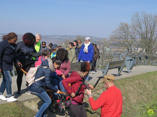 Randonnée joëlettes à Namur