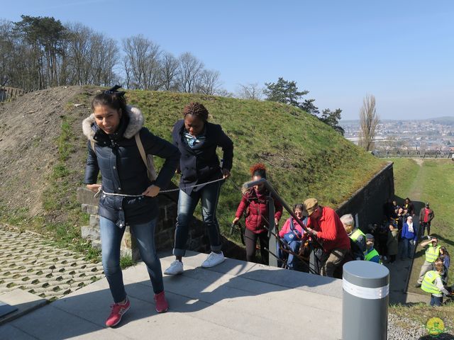 Randonnée joëlettes à Namur