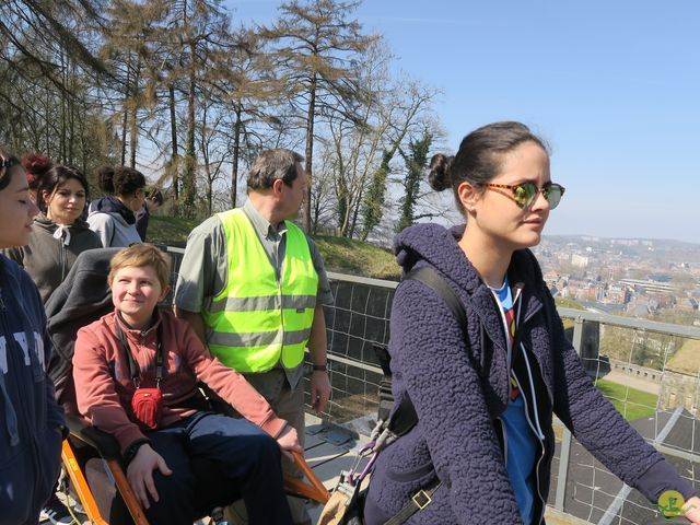 Randonnée joëlettes à Namur