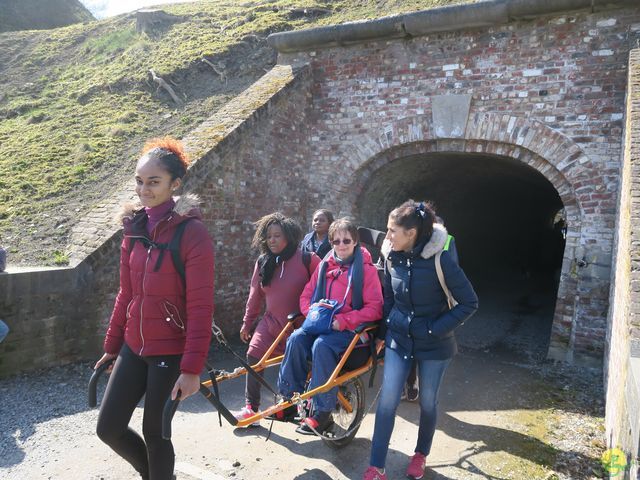 Randonnée joëlettes à Namur