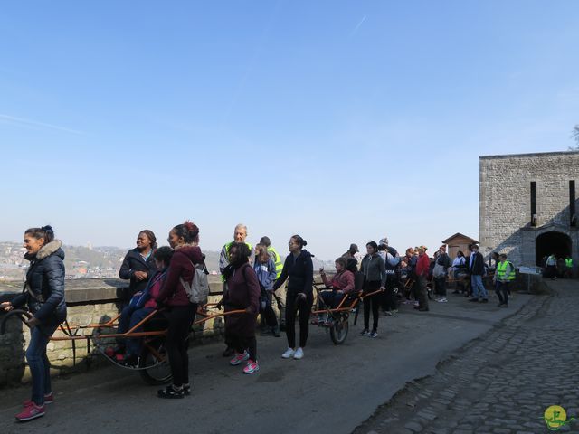 Randonnée joëlettes à Namur