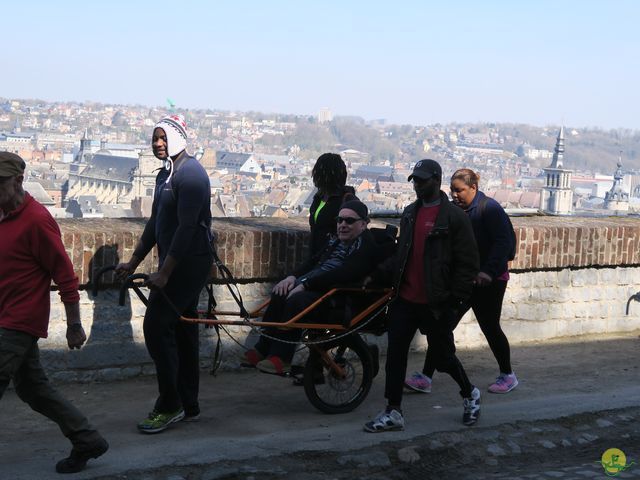 Randonnée joëlettes à Namur