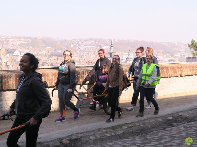 Randonnée joëlettes à Namur