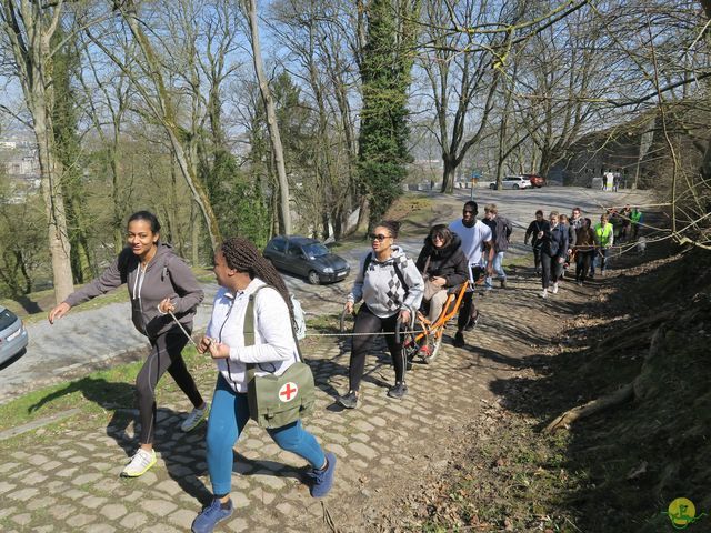 Randonnée joëlettes à Namur