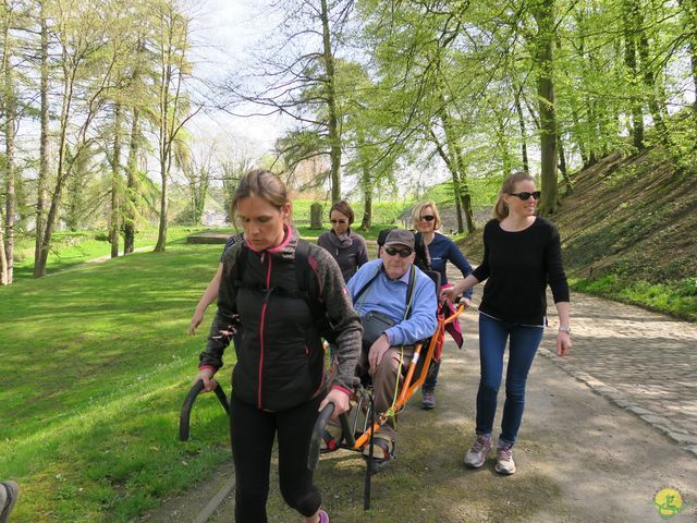 Randonnée joëlettes à Namur