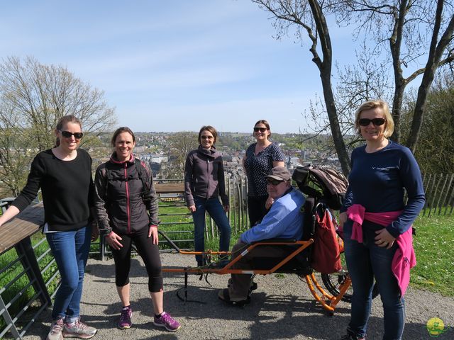 Randonnée joëlettes à Namur