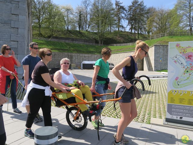 Randonnée joëlettes à Namur