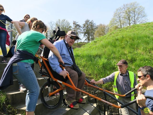 Randonnée joëlettes à Namur