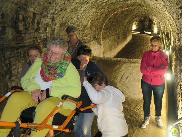 Randonnée joëlettes à Namur