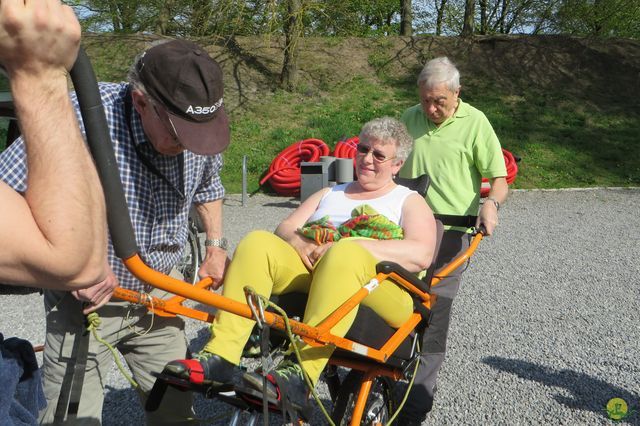 Randonnée joëlettes à Namur