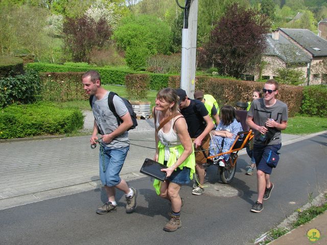 Randonnée joëlettes à Hoeilaart