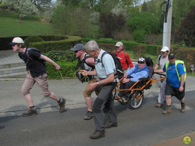 Randonnée joëlettes à Hoeilaart