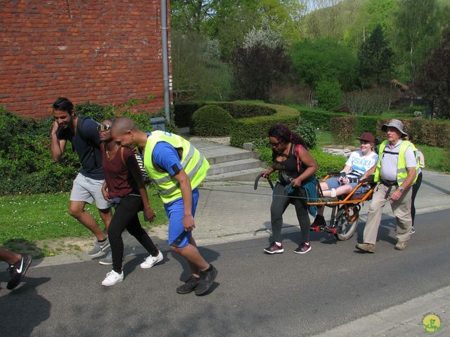 Randonnée joëlettes à Hoeilaart