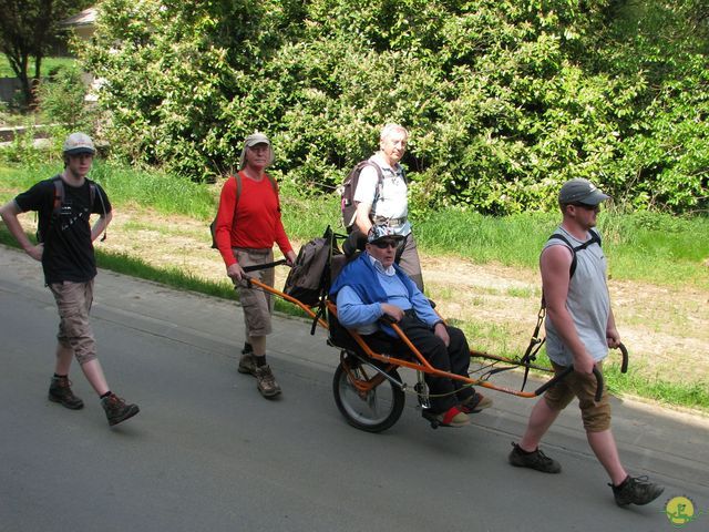 Randonnée joëlettes à Hoeilaart