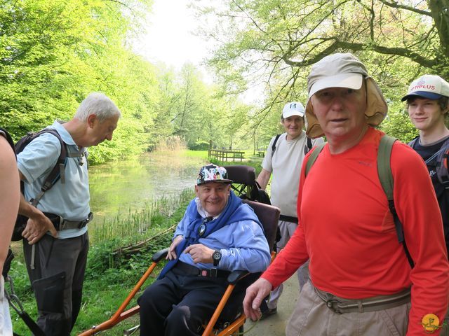 Randonnée joëlettes à Hoeilaart