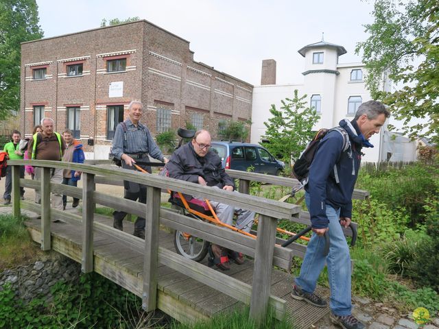 Randonnée joëlettes à Perwez