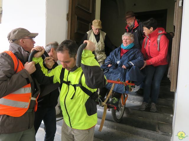 Randonnée joëlettes à Veillereille