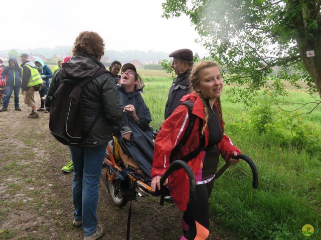 Randonnée joëlettes à Veillereille