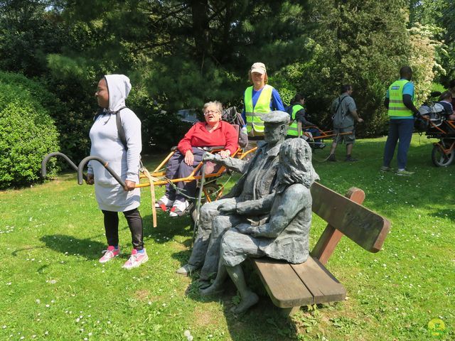 Randonnée joëlettes à Céroux