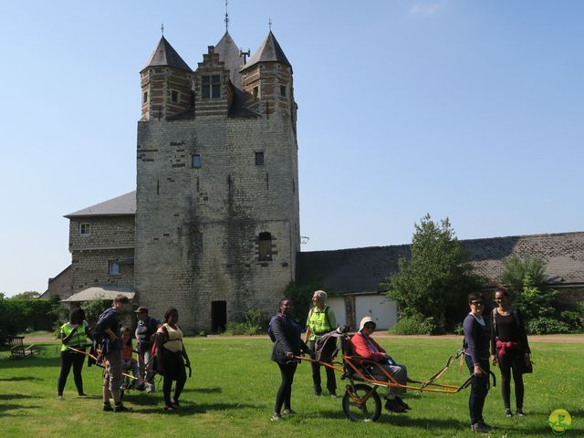 Randonnée joëlettes à Céroux