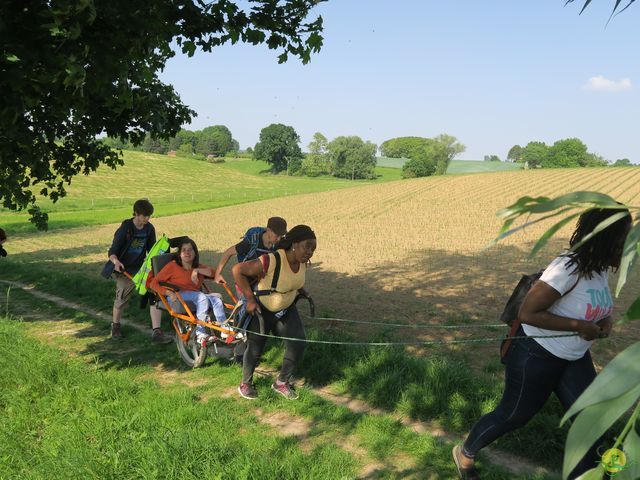 Randonnée joëlettes à Céroux