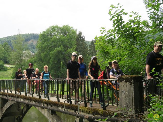 Randonnée joëlettes à Frahan