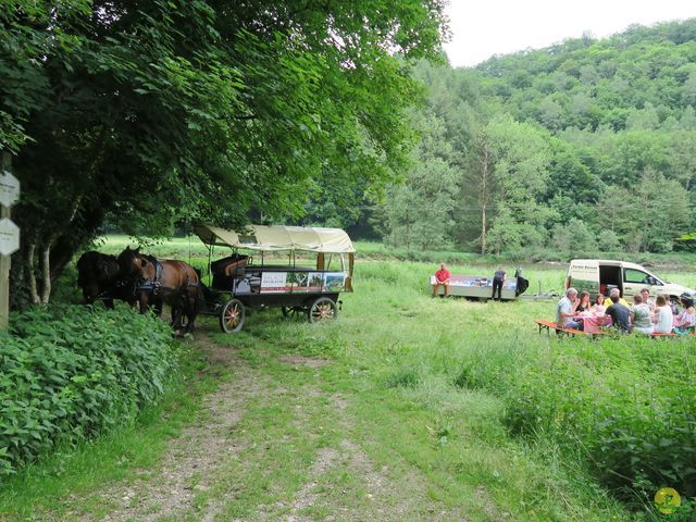 Randonnée joëlettes à Frahan