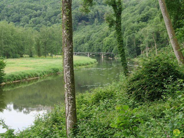 Randonnée joëlettes à Frahan