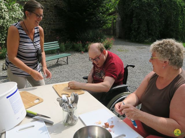 Randonnée joëlettes à Aubel