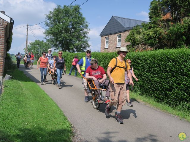 Randonnée joëlettes à Aubel