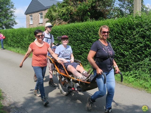 Randonnée joëlettes à Aubel