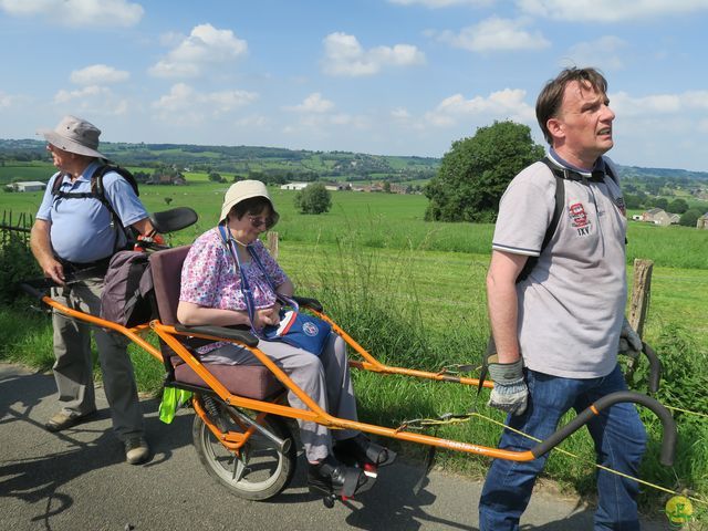 Randonnée joëlettes à Aubel