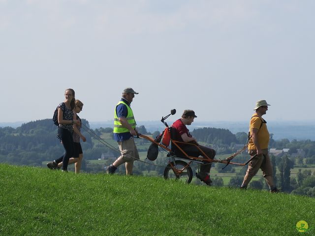 Randonnée joëlettes à Aubel