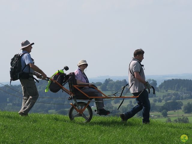 Randonnée joëlettes à Aubel