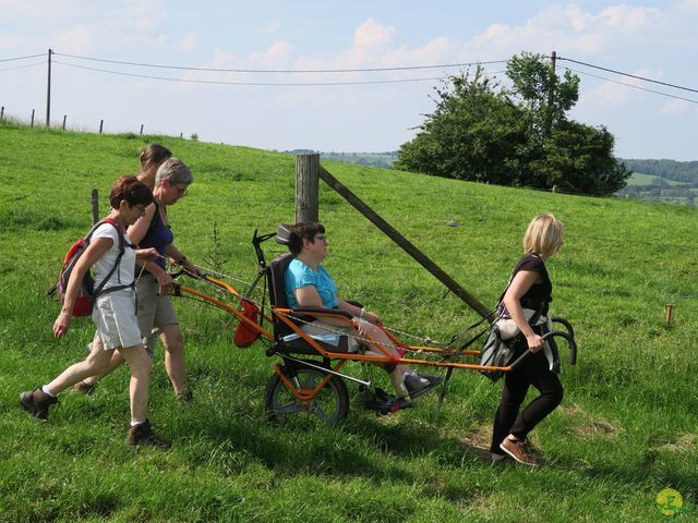 Randonnée joëlettes à Aubel