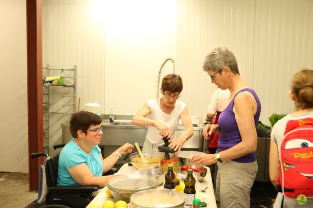 Randonnée joëlettes à Aubel