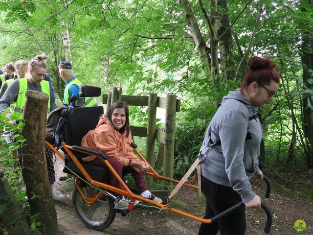 Randonnée joëlettes à Uccle