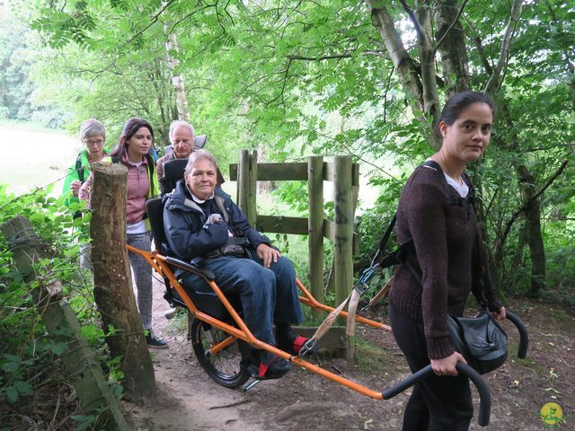 Randonnée joëlettes à Uccle